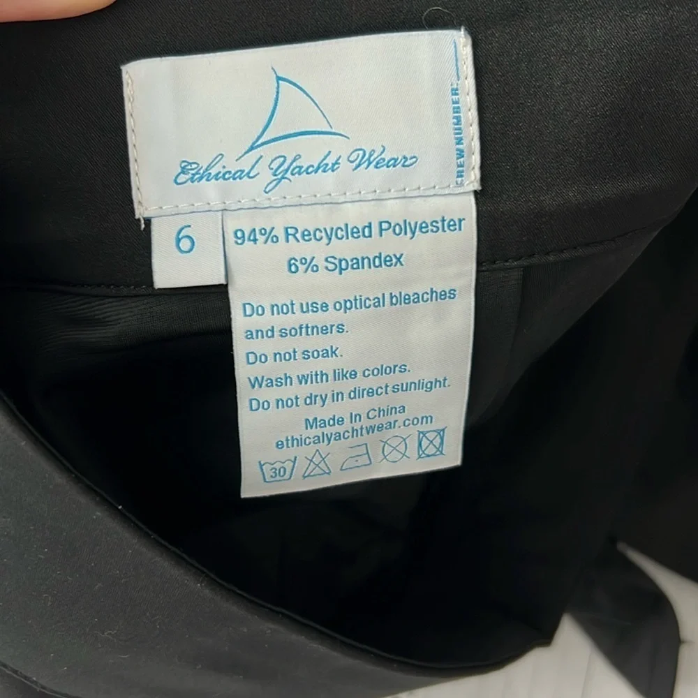 Ethical yacht wear NWOT women’s mini skort  6